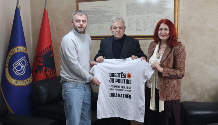 Ali Ahmeti mbështet Marshin qytetar “Drejtësi, jo politikë” në Prishtinë