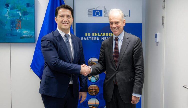 Sali në Bruksel takoi Drejtorin e Përgjithshëm për Zgjerim të BE, Gert Jan Koopman