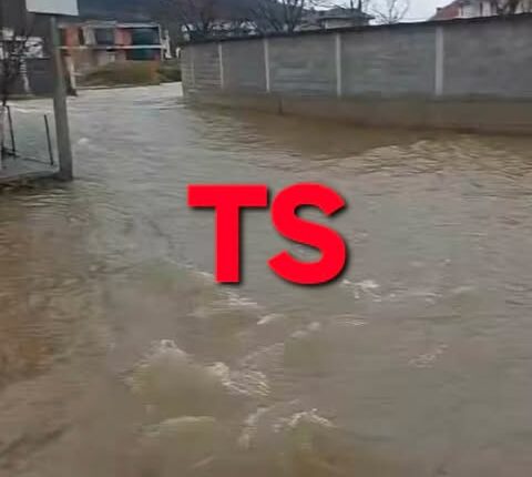 Lumi Vardar del nga shtrati, përmbytet Strimnica! Banorët kërkojnë ndihme nga Komuna e Zhelinës