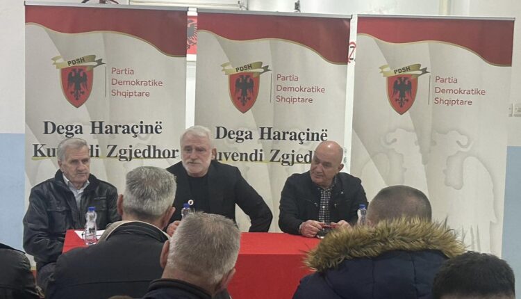 Ismet Sinani zgjidhet kryetar i degës Haraçinë-PDSH