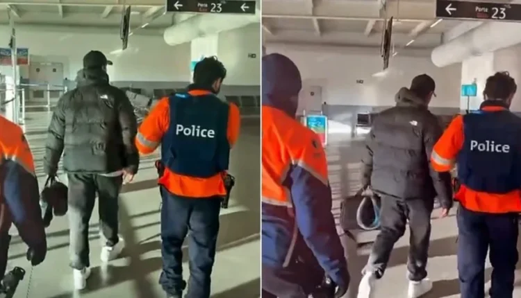 Çfarë ndodhi? Reperi i njohur shoqërohet nga policia në aeroport, ja arsyeja