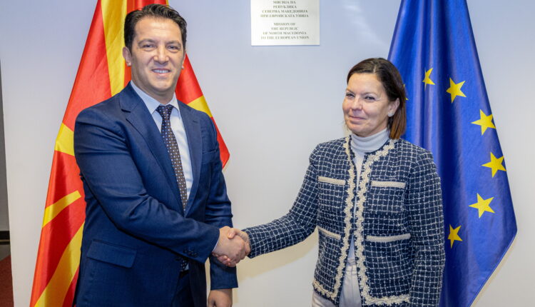 Zëvendëskryeministri i parë Bekim Sali takohet me Drejtoreshën për Ballkanin Perëndimor, znj. Valentina Superti