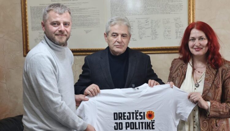 Ali Ahmeti: Mbështetje për Marshin qytetar “Drejtësi, jo politikë” më 17 shkurt në Prishtinë