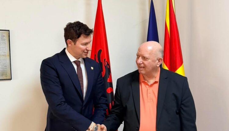 Ambasadori Meidani takon Presidentin e Dhomës Ekonomike të RMV-së