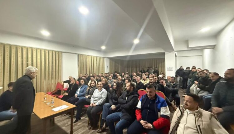 Kreu i BDI Ahmeti mban mbledhjen e parë me degën e re të Kërçovës