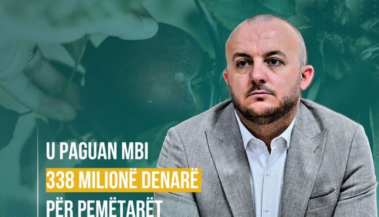 VLEN: 338 milionë denarë për fermerët, heronjtë e përditshëm