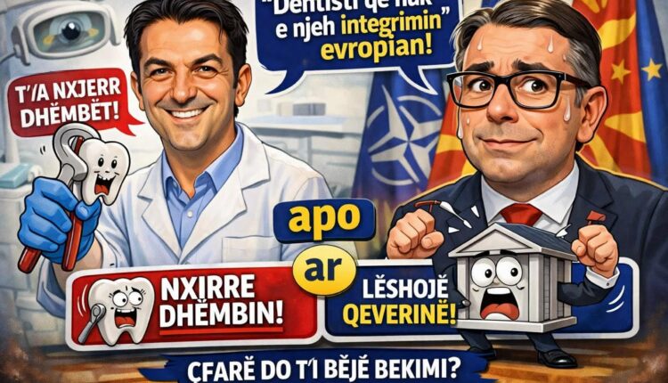 A është shqipja gjuhë zyrtare në Severnistan?