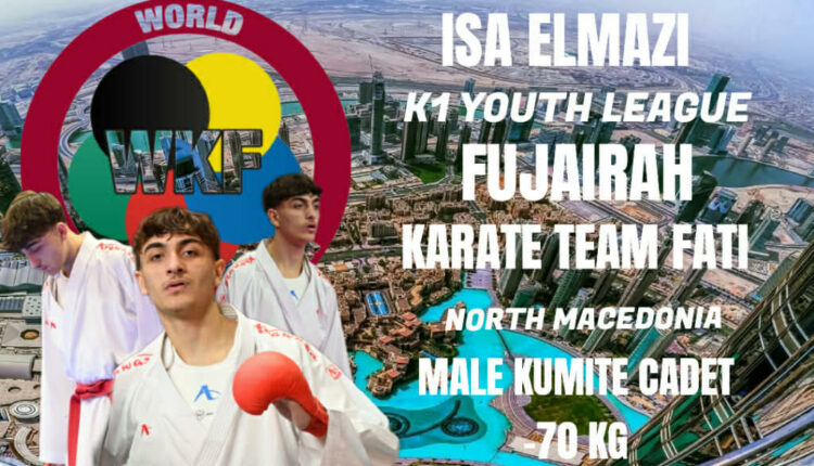 Isa Elmazi nga Tetova do të marrë pjesë në njërën nga garat më prestigjioze në botë – Karate One Youth League