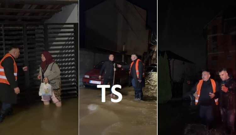Gazetari i portalit TetovaSot mes përmbytjeve në Forinë të Gostivarit (LIVE -VIDEO)