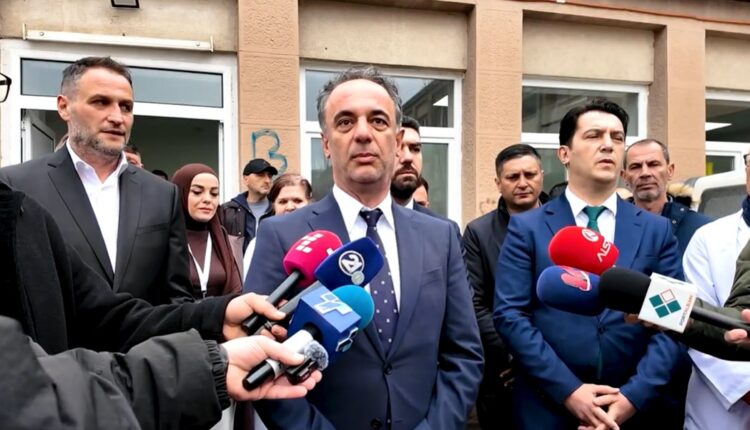 Aliu: Ambiente të reja të Institutit të Mjekësisë Transfuzive në Tetovë – vazhdojnë angazhimet për forcimin e kapaciteteve infrastrukturore në shëndetësinë publike (VIDEO)