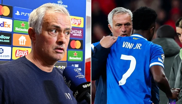 Mourinho kritikon festimin e Viniciusit: Duhej të festonte me bashkëlojtarët, jo përballë 60 mijë njerëzve