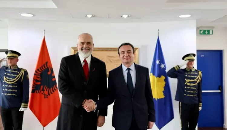 Rama pritet në takim nga homologu Albin Kurti