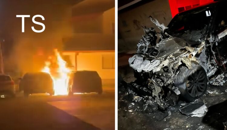Digjet një  “Range Rover” i një inspektori policor të MPB-së (VIDEO)