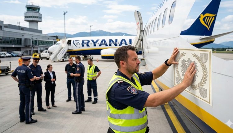 ​I kishte borxh një pasagjereje 890 euro, gjykata austriake sekuestron avionin e Ryanair