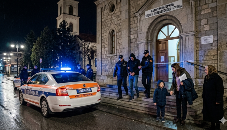 Babë e bir kapen duke vjedhur para nga kisha në Strumicë, përfundojnë në pranga