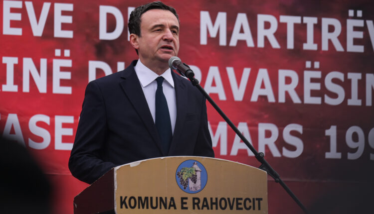 Kurti: Do të vazhdojmë të kërkojmë drejtësi në një Kosovë ku krimet nuk harrohen