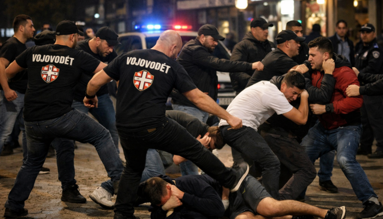 Grupi “Vojvodët” përsëri sulmojnë disa të rinj shqiptar në Tetovë