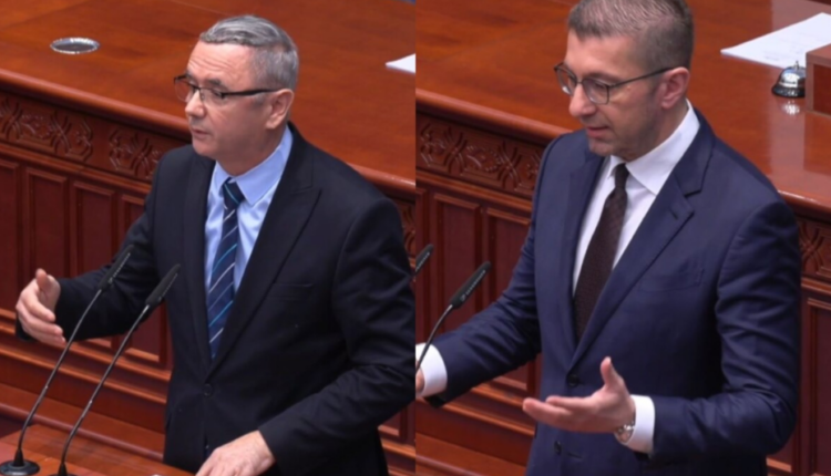 Rexhepi: Ku shkruan se provimi i jurisprudencës jepet vetëm në maqedonisht? Mickoski: Do të gjejmë zgjidhje për provimin e jurisprudencës në shqip
