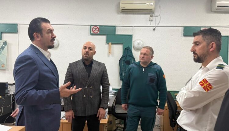 Mustafa Dauti realizoi vizitë pune në Pikën Kufitare Jazhincë dhe në Terminalin Doganor në Tetovë