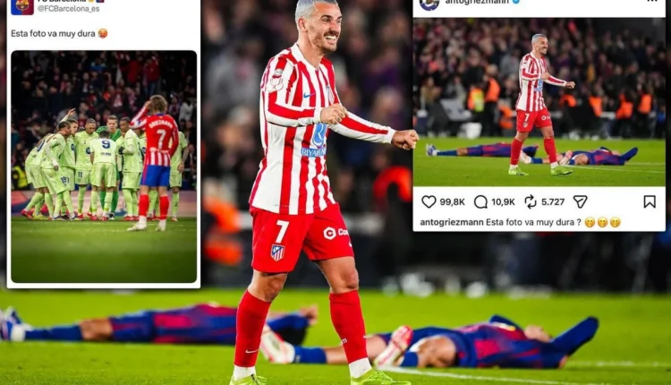 “A është kjo foto shumë e fortë?”, Griezmann i hakmerret Barcelonës me një postim brutal