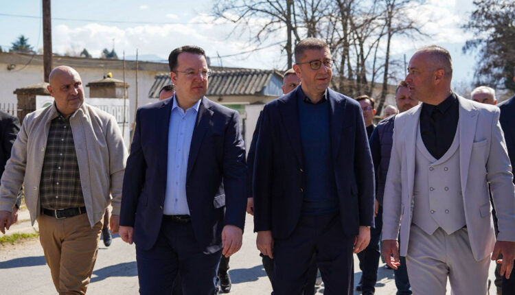 Mickoski nga Koçani: Qeveria dhe komuna po investojnë intensivisht në zhvillimin e infrastrukturës