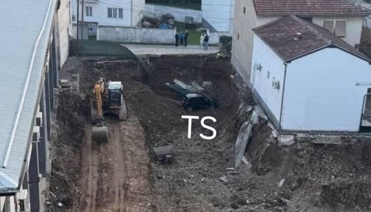 Vetura bie nē gropën e Bilall Kasamit – Komunës së Tetovës (FOTO)