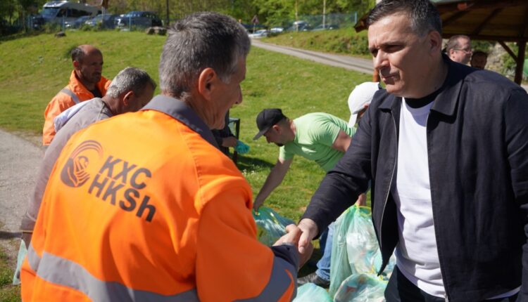 Hoxha në aksion ekologjik në Matkë: Natyra e pastër duhet të bëhet standardi ynë, e jo përjashtim