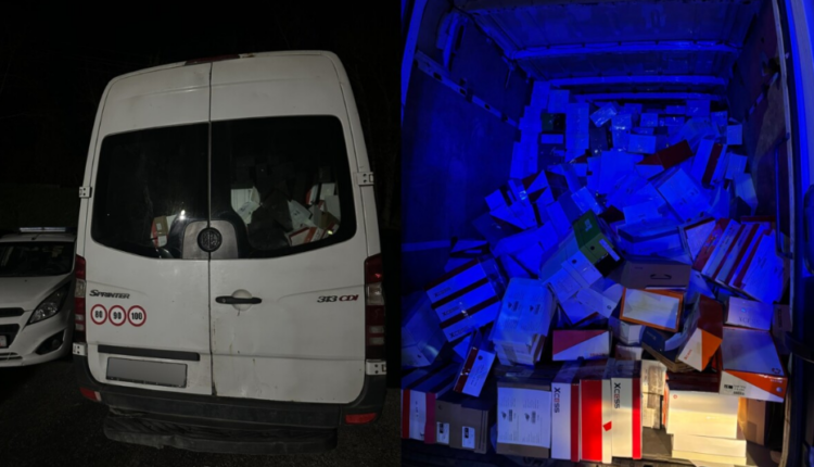 Kapet duke transportuar mall pa dokumente