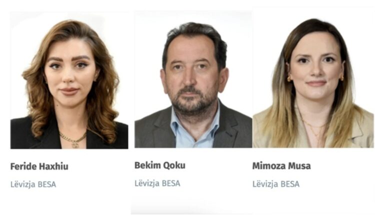 Deputetët e VLEN-it në Kuvend janë të regjistruar si deputetë të Lëvizjes Besa
