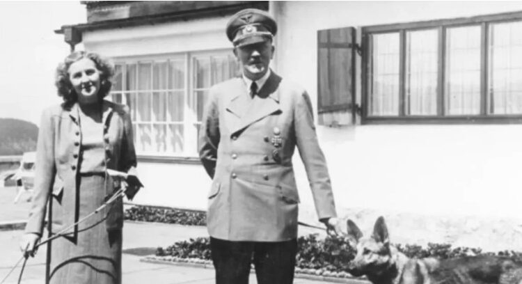 Vetëvrasja e Hitlerit me gruan Eva Braun dhe qentë e tyre, ditët e fundit në bunkerin nëntokësor dhe testamenti i tij