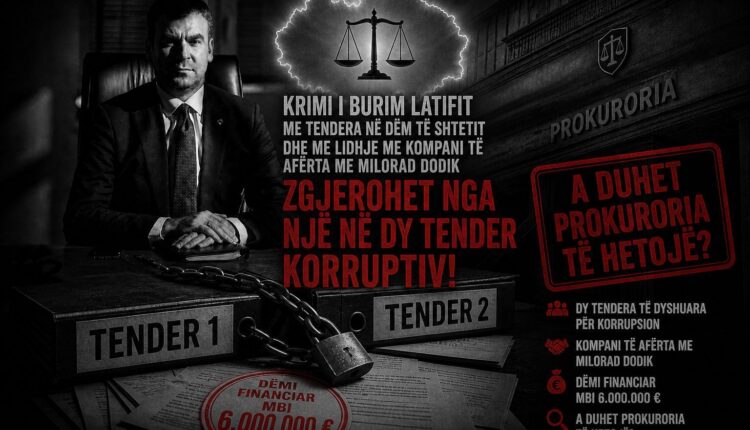 BDI: Rrjeti korruptiv me kompaninë e afërt me Milorad Dodik është më i thellë. Zbulohen dy kontrata të reja të nënshkruara nga Burim Latifi