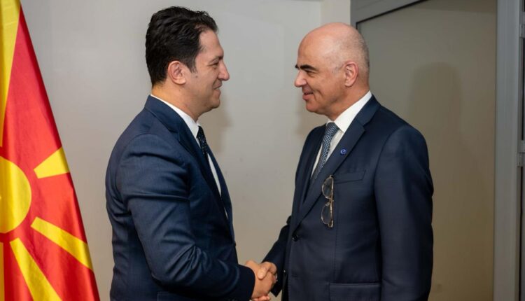 Zëvendëskryeministri i Parë dhe Ministri për Çështje Evropiane Bekim Sali realizoi takim me Sekretarin e Përgjithshëm të Këshillit të Evropës, Alain Berset