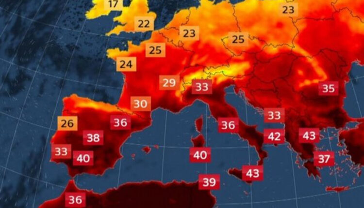 Europa nën një “kupolë nxehtësie”, paralajmërohen temperatura rekord