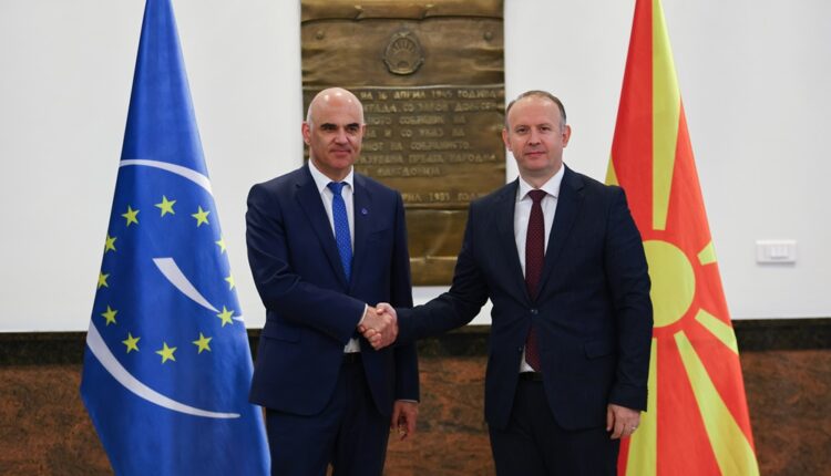 Gashi u takua me Sekretarin e Përgjithshëm të Këshillit të Evropës, Alen Berset