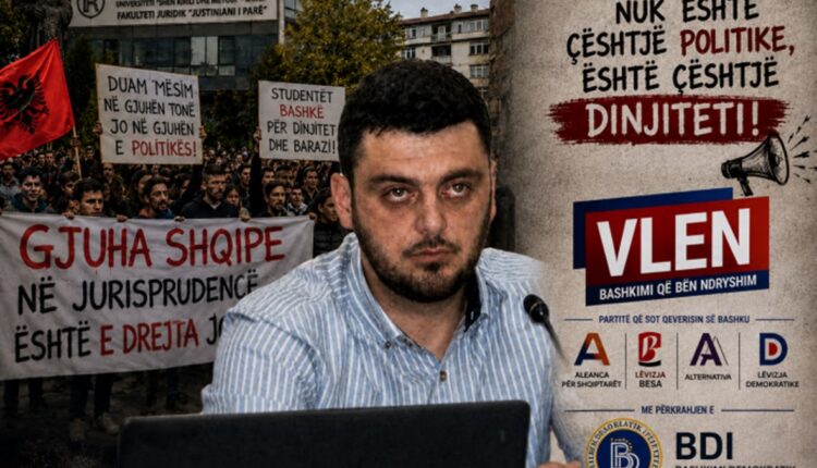 Ollogu: Protesta studentore dhe politika