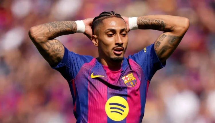 Barcelona identifikon zëvendësuesin e Raphinhas