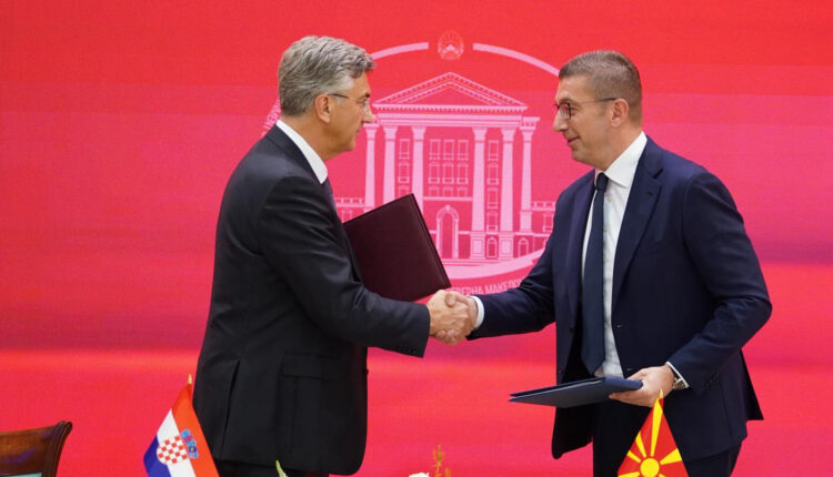 Mickoski: Marrëveshja për bashkëpunim strategjik me Kroacinë paraqet partneritet afatgjatë për thellimin e marrëdhënieve në fushat që janë