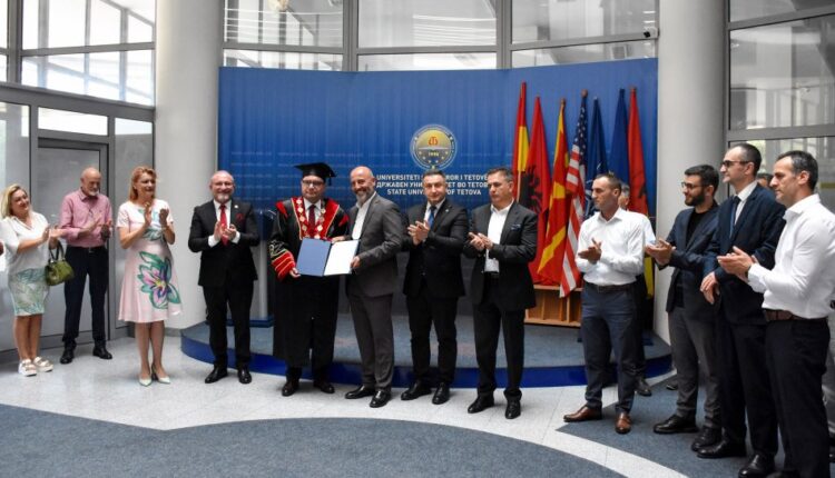 Prof. Dr. Kushtrim Ahmeti e pranoi zyrtarisht detyrën e rektorit të Universitetit të Tetovës