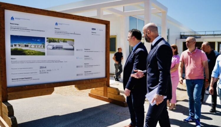 Realizohen mbi 65% e punimeve për rindërtimin e Aeroportit të Ohrit