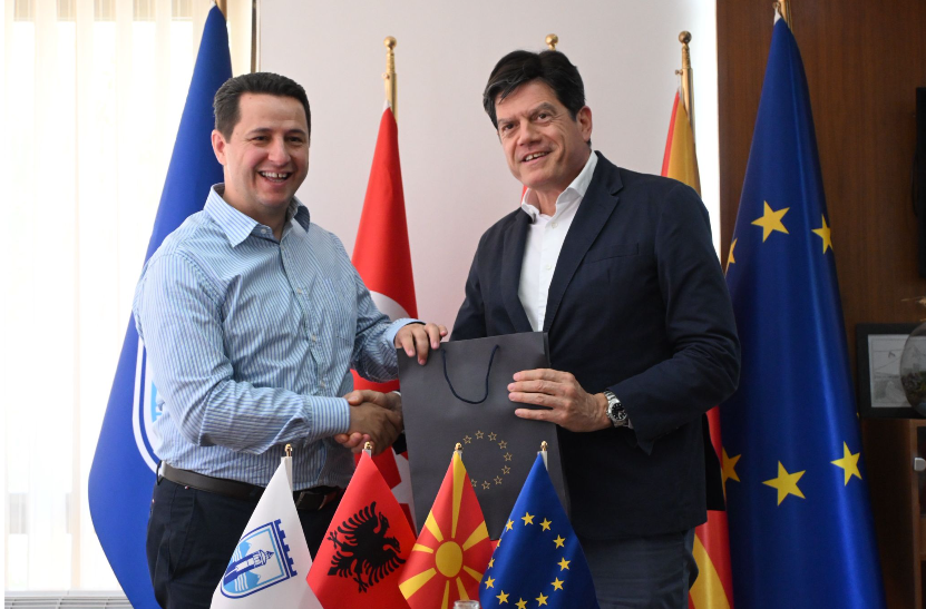 Valbon Limani priti në takim euroambasadorin Mihalis Rokas