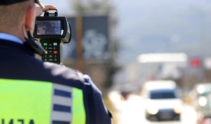 Arrestohet një shtetas serb në autostradën Shkup – Gjevgjeli, Voziste 221 km/h