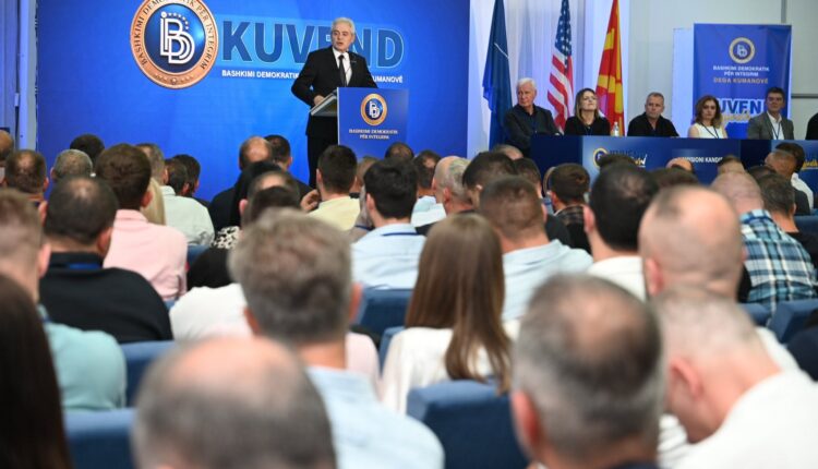 Ali Ahmeti nga Kumanova: Bashkë do të vazhdojmë misionin tonë, më të vendosur se kurrë drejt fitoreve të reja