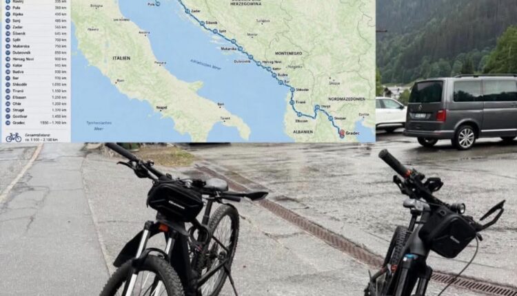 Nga Austria në Gradec me biçikletë, sfida e Nail Hajdarit dhe Mirsad Adilit