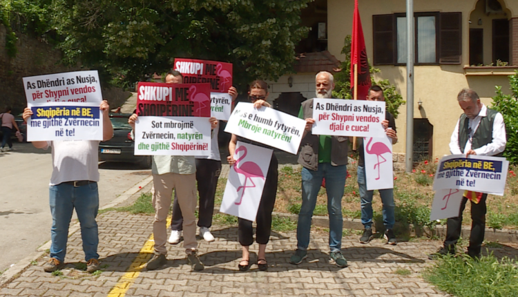 “Shkupi me Shqipërinë”, mbështetje për protestat kundër projektit në Zvërnec