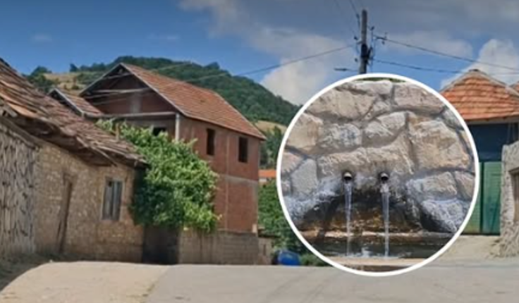 Në temperatura deri në 40 gradë, fshati Merovë mbetet pa ujë të pijshëm
