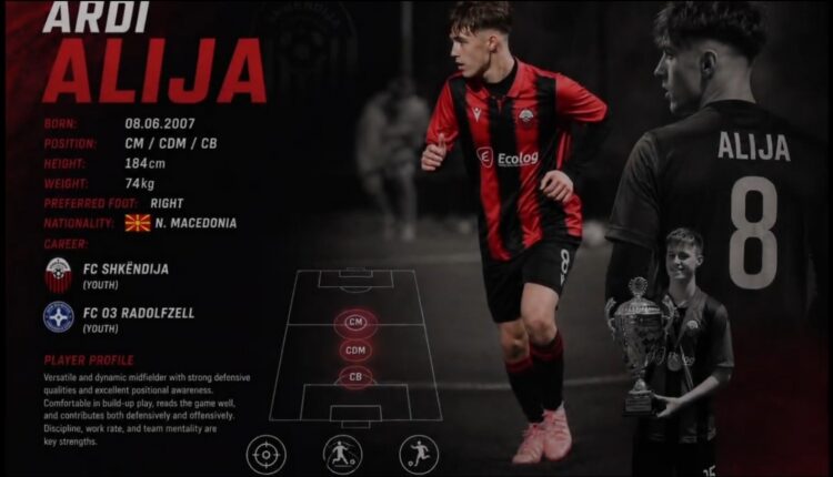 Ardi Alija – një talent tetovar që po shkëlqen në futbollin gjerman