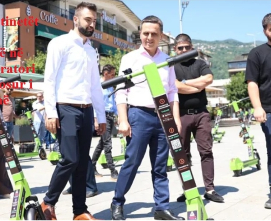 Kasami  Trotinetët elektrikë të dëmtuar janë në riparim  operatori që I ka vendosur i ka dërguar në servisim
