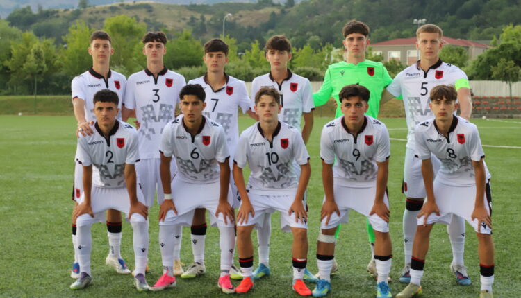 Shqipëria U-15 shkëlqen ndaj Maqedonisë së Veriut, fiton 4-1 në miqësoren e parë