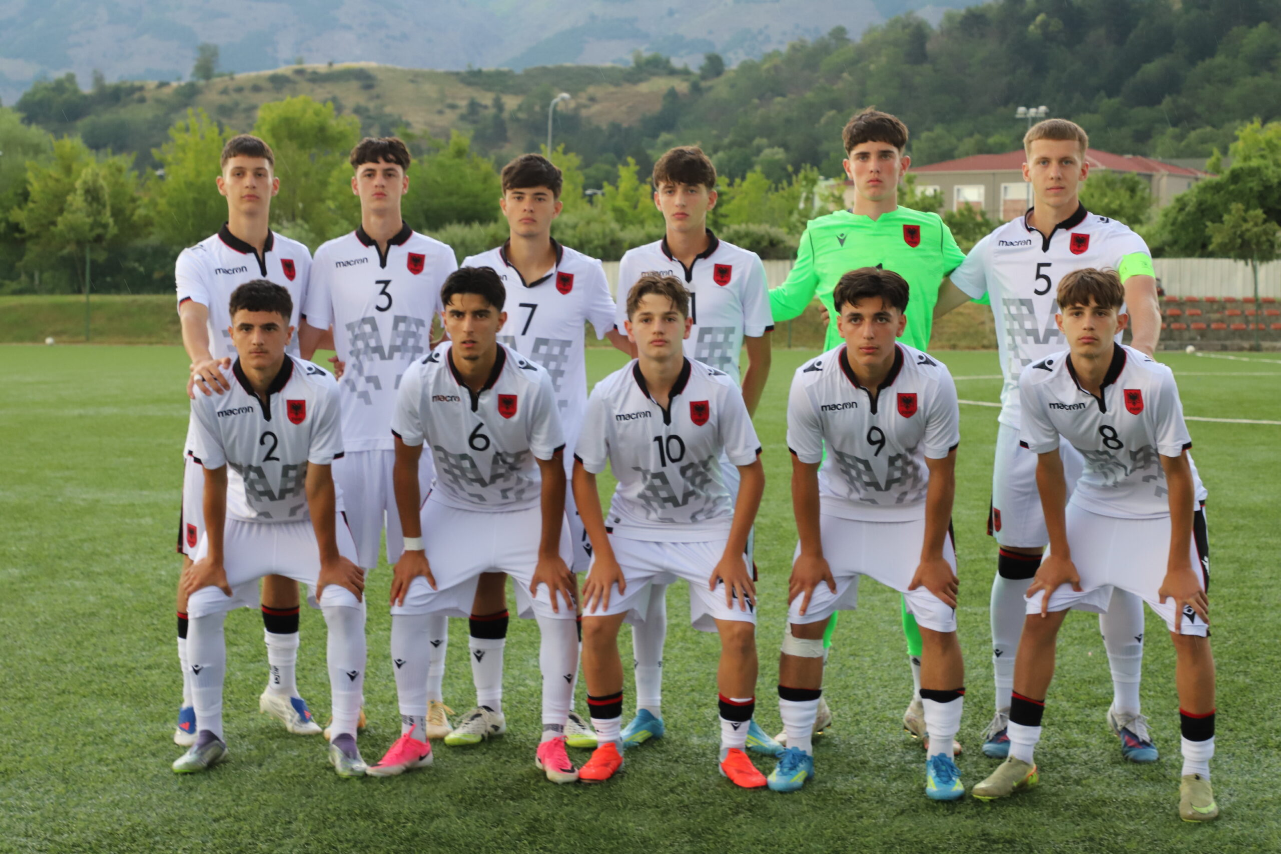 Shqipëria U 15 shkëlqen ndaj Maqedonisë së Veriut  fiton 4 1 në miqësoren e parë