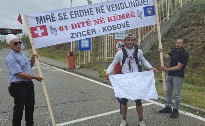 Nga Zvicra në Kosovë, në këmbë, për 61 ditë